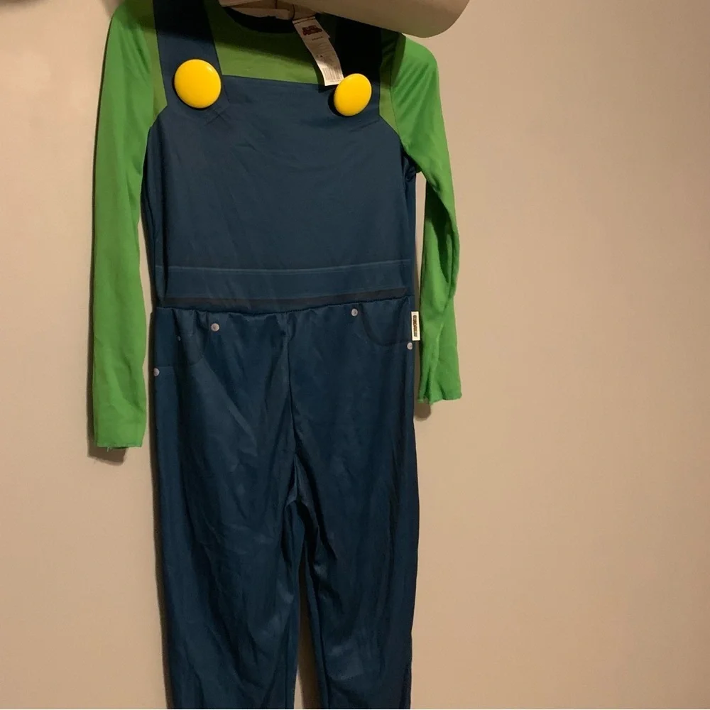 NWT. DISGUISE Super Mario Kids Luigi Costume